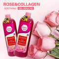 ze rose scrub shower gel 1l silky clean full body bubble shower milk export wholesale