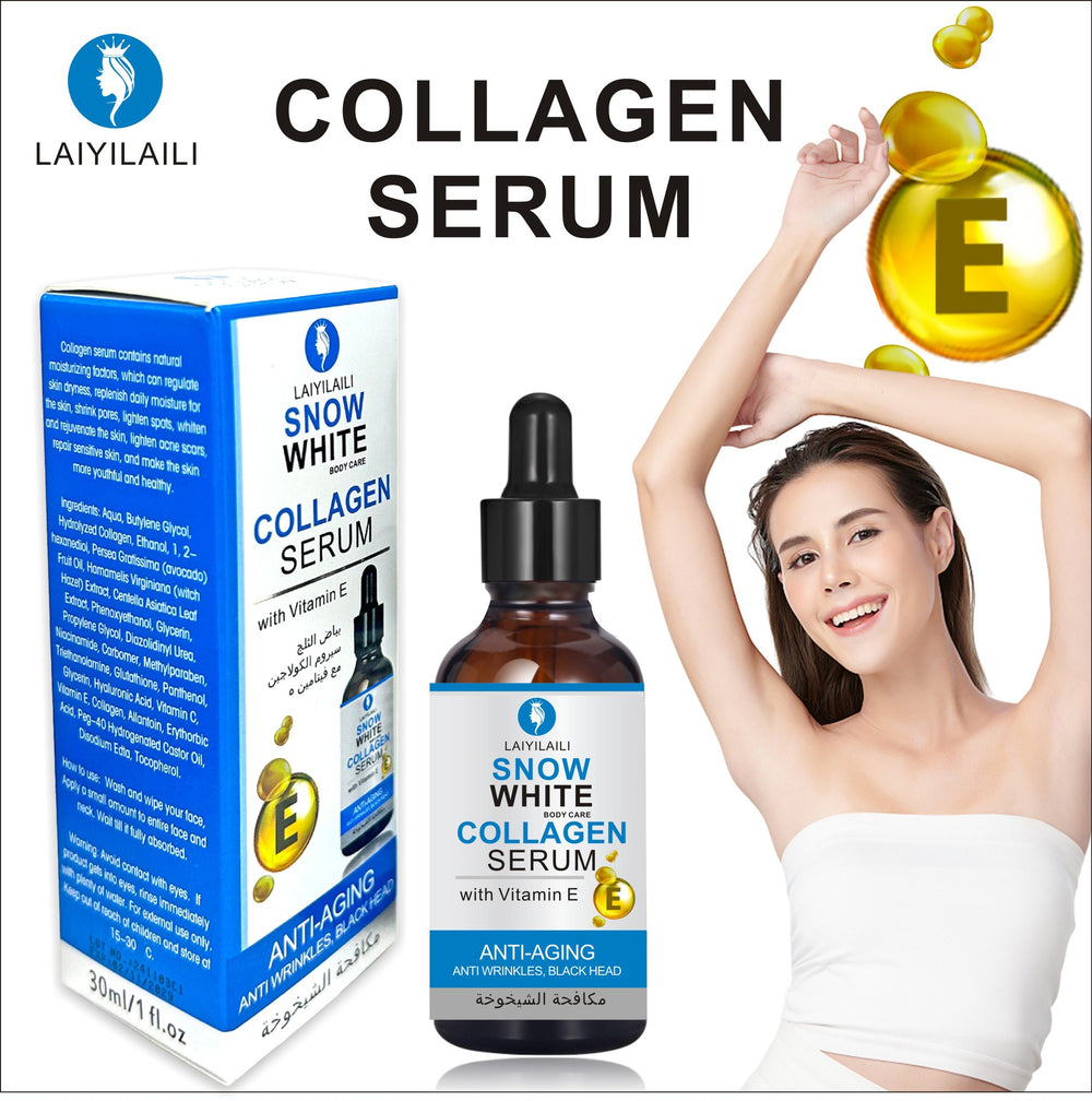 collagen serum with vitamin e - firming, brightening, and dark spot correcting collagen essence 30ml - wholesale for international trade