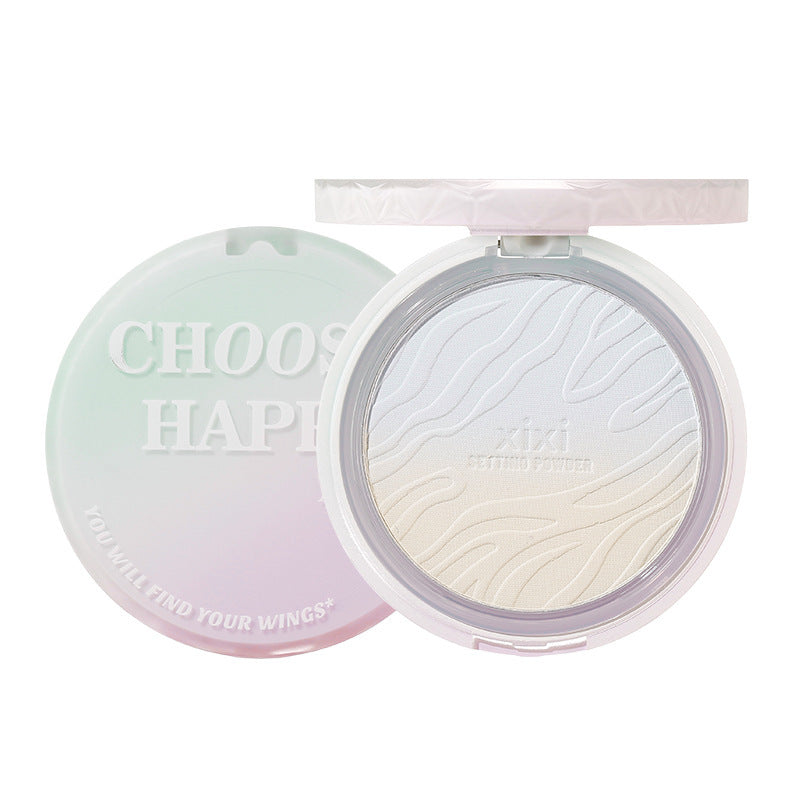 Makeup xixi yun ni soft focus powder matte long-lasting concealer repair brightening waterproof non-removing makeup setting powder bottom