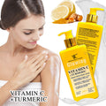 moisturizing lotion vc & turmeric body lotion skin moisturizing, translucent, blackening and firming body lotionexport