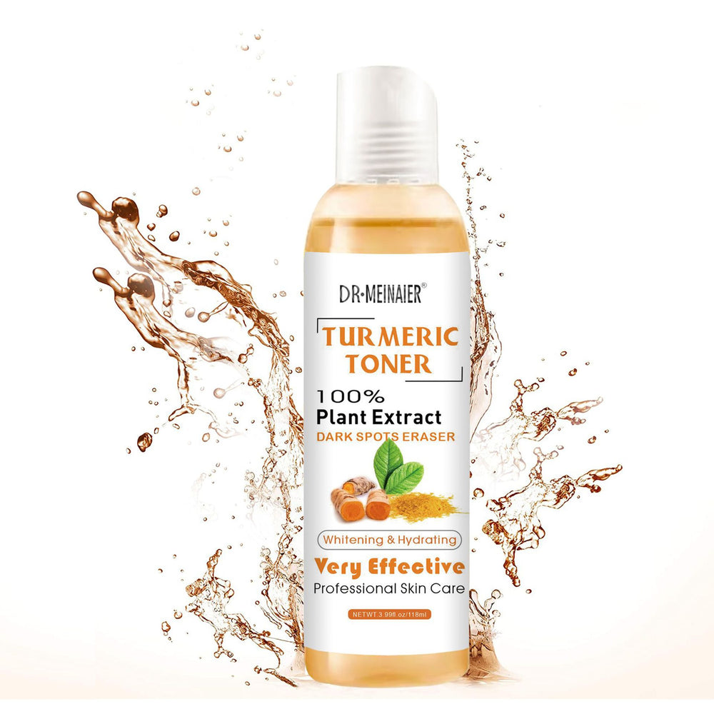 turmeric toner - hydrating, moisturizing, firming, and soothing skin essence water 118ml - wholesale for export
