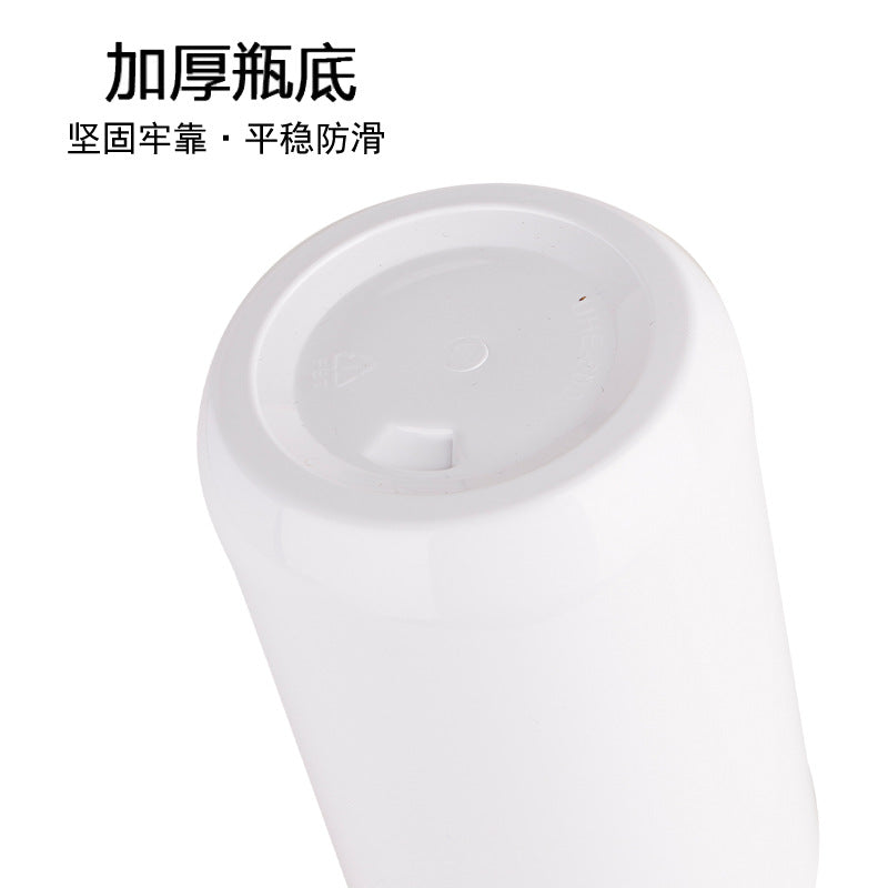 Customizable multi-specification milliliter set long spout press-type shampoo, conditioner, and hand soap empty bottles - shampoo bottles