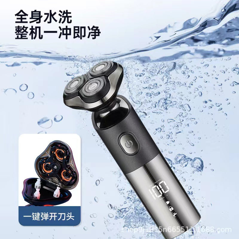 Multifunctional rotary electric shaver, nose hair trimmer, 4-in-1 hair clipper, body hair trimmer, sculpting shear, and beard trimmer