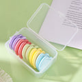 Heart-shaped mini powder puff - dry & wet use, non-caking, washable, heart-shaped cushion puff, fingertip applicator - cross-border
