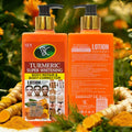 vc turmeric body repair lotion brightens skin color, moisturizes and moisturizes the whole body turmeric body lotion 500ml