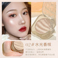 Novo illusion light sculpting highlighter - shimmering, multi-chrome, face illuminator (potato clay texture)