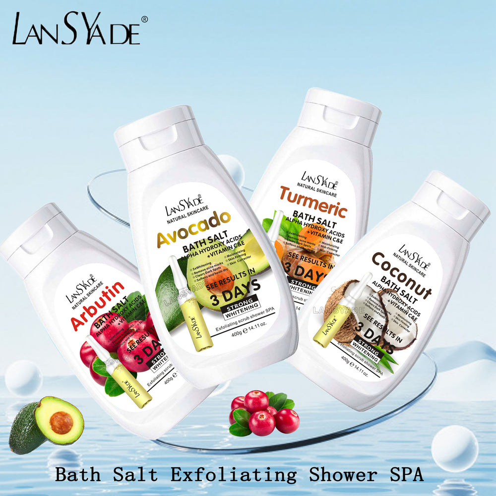 scrub bath salt exfoliating deep cleansing body bath salt bath salt 400g wholesale