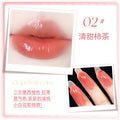 Novo crystal jelly long-lasting lip gloss - perfect for students, brightens, hydrates, and creates a glossy, glass-like finish
