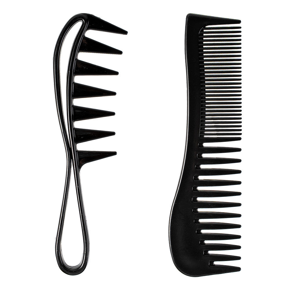 Hairdressing comb cross-border various combs barber shop special comb pointed tail dual-purpose oil head comb can be printed with logo and fixed color