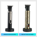 Men's body hair trimmer with extended handle - all-in-one shaver for back, electric nose hair trimmer, beard trimmer, and personal grooming kit