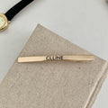 Metal letter clip side clip bangs clip 2023 new arrivalclassy broken hair forehead clip headwear hair clip