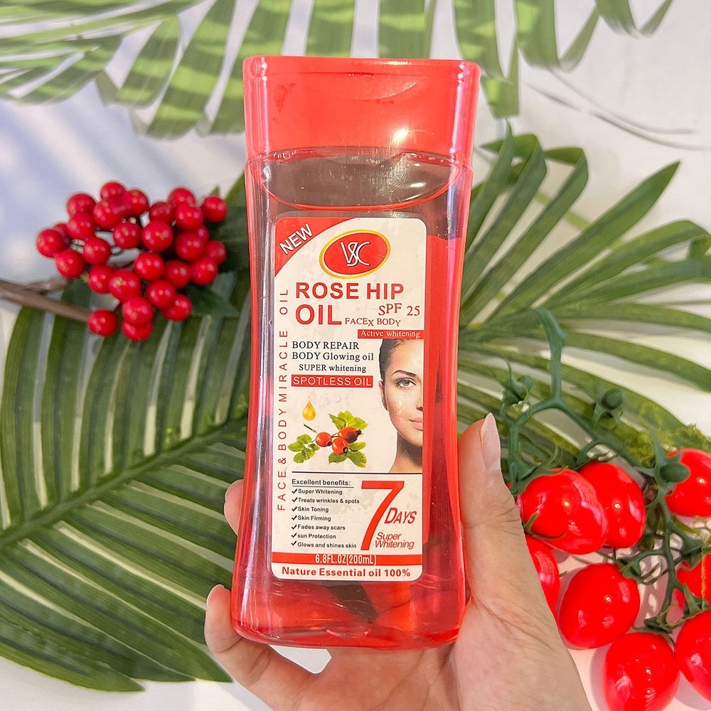 rosehip oil facial body moisturizing oil body massage brightening oil 200ml