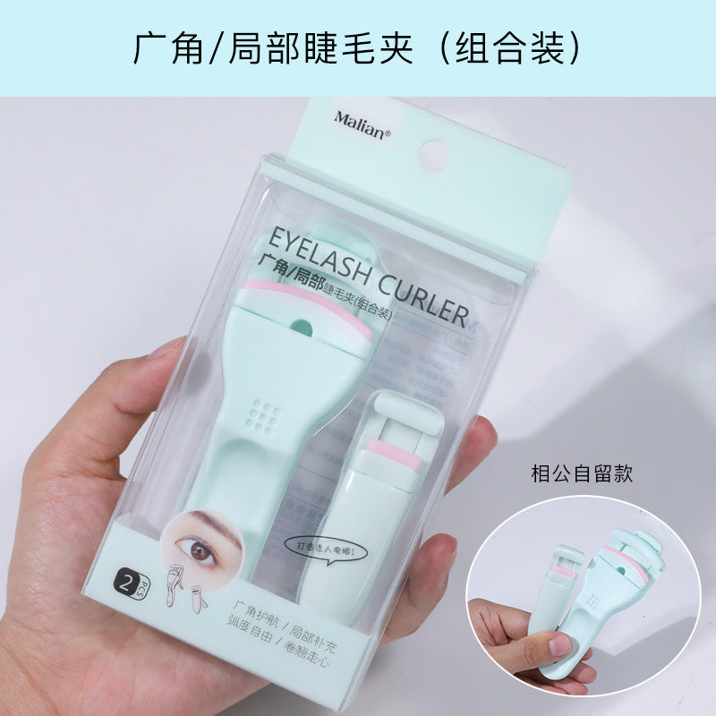 Marianne press-type eyelash curler - instant volume, curl & hold, wide-angle focused sunflower eyelash curler