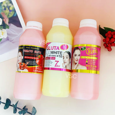 exclusive supply of brightening glutathione essence liquid 1000ml hydrating aha fruit acid essence water foreign trade wholesale