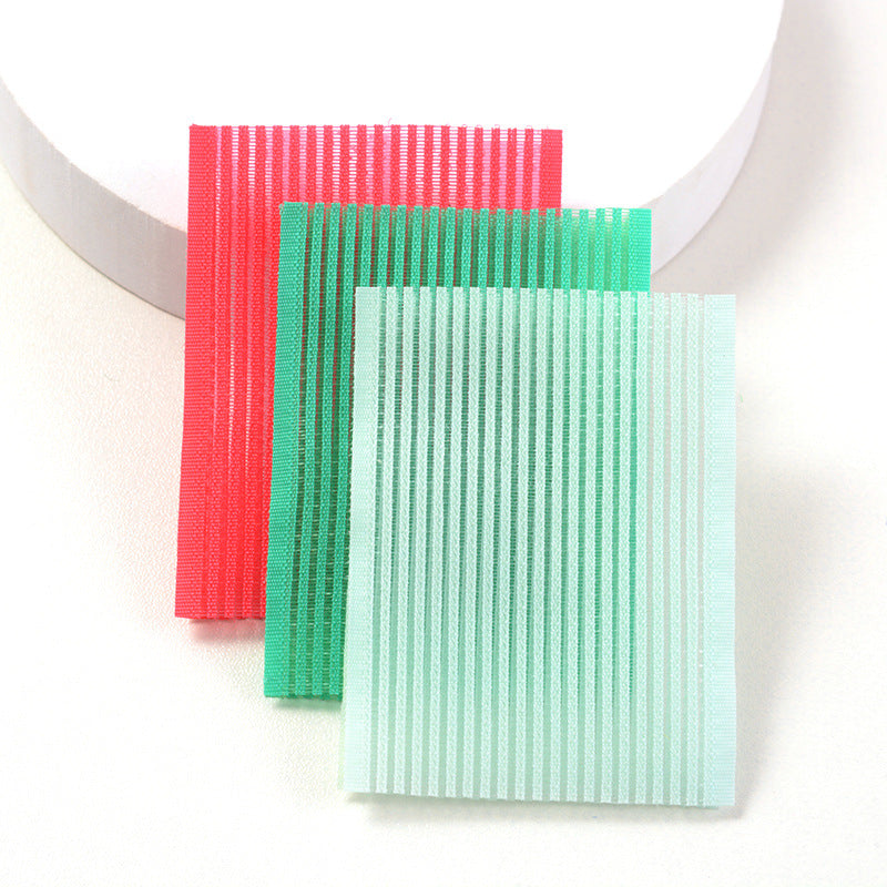 Rectangle bangs stickers, magic stickers, women's hair stickers, korean style hair accessories, colorful hair sticker ornaments, hair styling tools