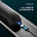 New reciprocating shaver electric digital display floating three-blade head quick charge full body washable smart portable razor