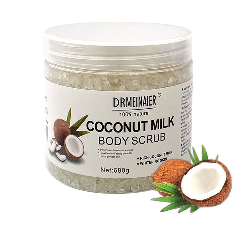 foreign trade frosted crystal salt fragrance bath coarse salt exfoliating chicken skin sea salt bath bath salt 680g