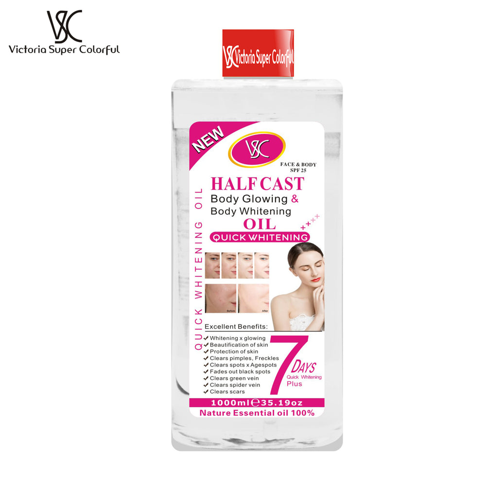 popular red cover turmeric oil moisturizes skin, face and body, removes black spots and brightens papaya essential oil 1000ml foreign trade