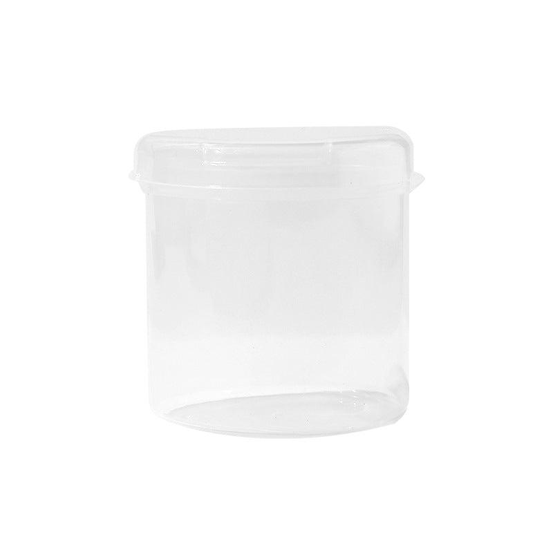 Plastic powder puff box small finger powder puff box packaging box boxed dustproof portable cover jewelry storage box