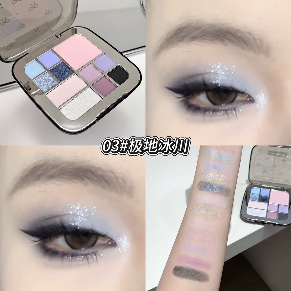 Kakashow all-in-one makeup palette: your one-stop shop for flawless looks - includes highlighter, eyeshadow, contour, and blush