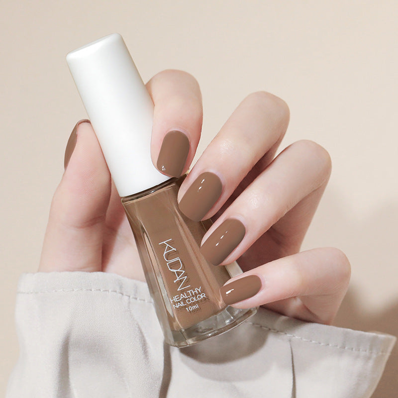 Kudan water-based nail polish 10ml - no bake, long-lasting, peel-off, clear base coat - wholesale from manufacturer