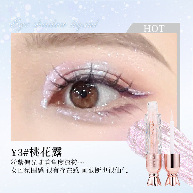 Xixi clear eye shadow liquid sequin pearlescent sparkling liquid eye shadow one drop of tear lying silkworm eye corner brightening liquid