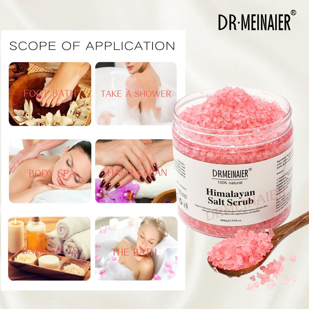 foreign trade frosted crystal salt fragrance bath coarse salt exfoliating chicken skin sea salt bath bath salt 680g