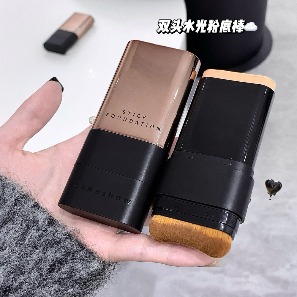 Kakashow makeup - hydrating & flawless foundation stick: long-lasting, waterproof, sweat-proof, and smudge-proof. erasable foundation cream