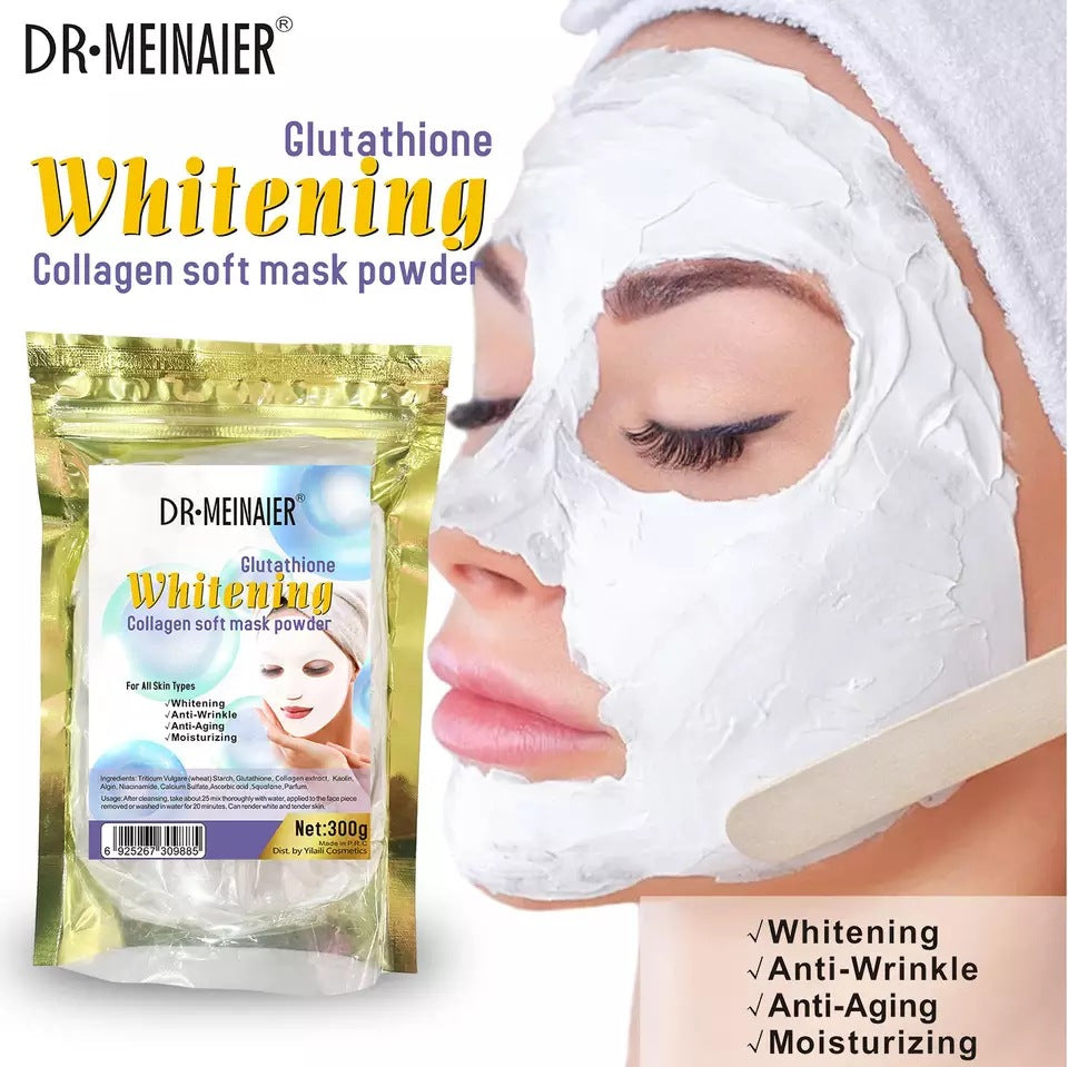 natural glutathione bone collagen mask powder collagen mask gold moisturizing soft mask powder 300g