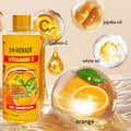 organic turmeric & vitamin c massage oil 300ml - facial & body spa moisturizing massage oil - wholesale for export