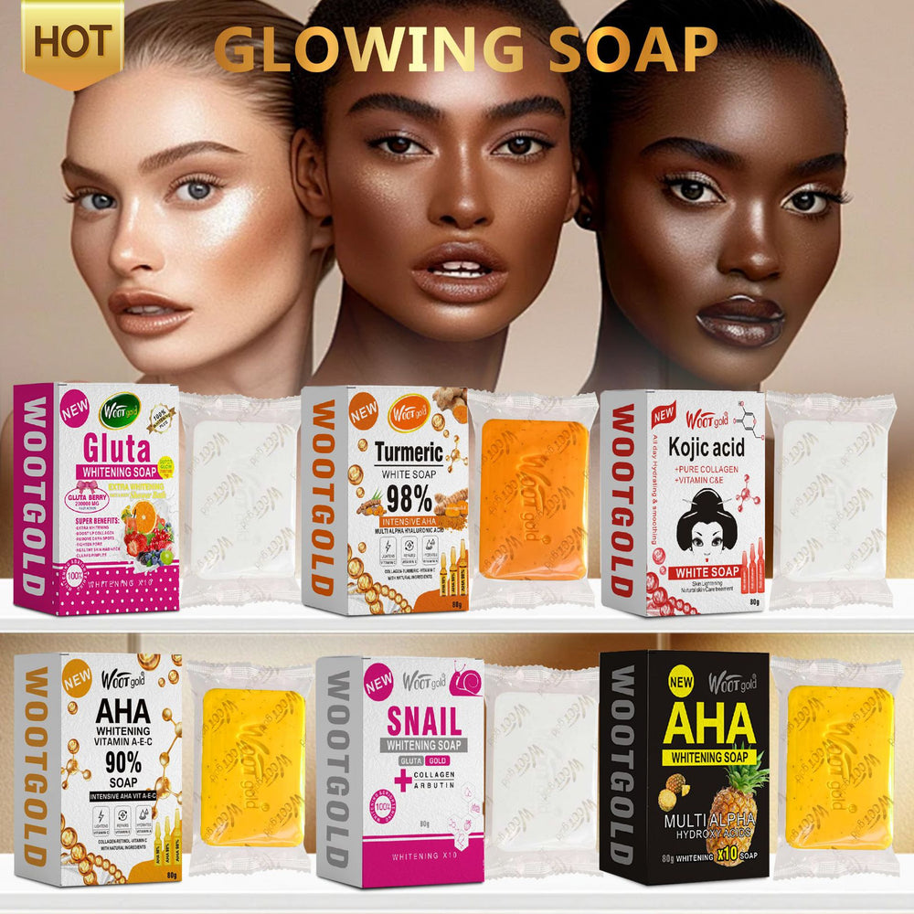 boxed english turmeric handmade soap deep cleansing fruit soap aha glutathione soap 80g