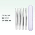 Mirror light flat mouth + oblique mouth + hook mouth + pointed mouth + plastic box