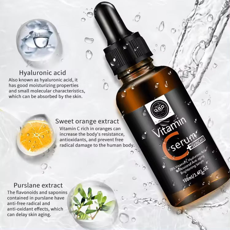 vc essence brightening serum - hydrating, firming, and brightens skin. reduces acne scars. wholesale for export