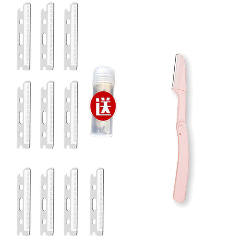 New arrivalsecurity type foldable eyebrow trimmer eyebrow anti-scratch special eyebrow shaving eyebrow trimmer beginner eyebrow trimming tool
