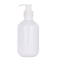 Brown hand sanitizer pet lotion bottle 500ml refillable plastic bottle press body lotion shampoo shower gel bottle