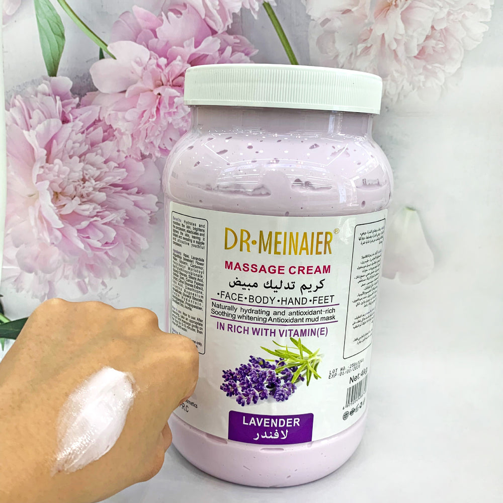 lavender mask cream 4kg clear skin mud mask cleansing and exfoliating export wholesale