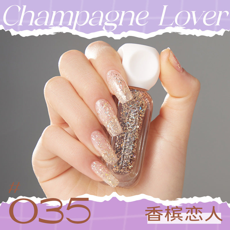Kudan/kudan nail polish water-based peelable light fragrance 10ml nail polish new cross-border southeast asia hot style