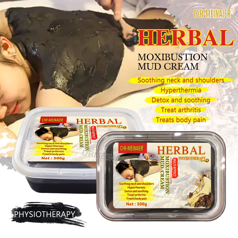 foreign trade hot moxibustion ointment for the whole body neutral mugwort care hot moxibustion herbal mud moxibustion ointment shoulder and neck mud therapy herbal hot moxibustion