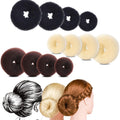 Factory direct sales opp ball head styling hair set donut does not hurt hair fluffy hair curler to tie hair