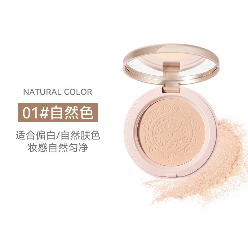 Novo soft gauze feather-like makeup powder, oil control, makeup touch-up, concealer, non-stick powder, dry and wet dual-use, waterproof, non-removing makeup powder bottom