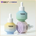 New cosmetic glass bottle packaging material 30ml essential oil glass bottle plastic tip dropper original liquid essence dispensing bottle