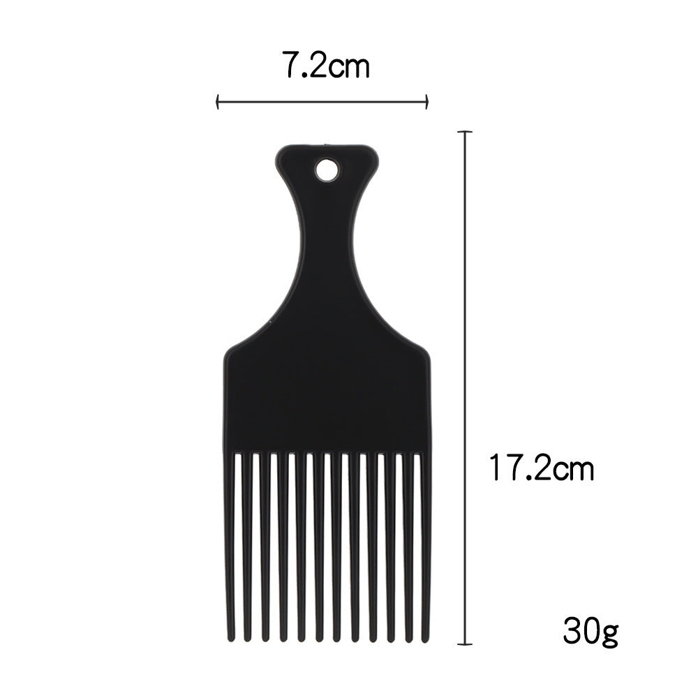 Hairdressing comb cross-border various combs barber shop special comb pointed tail dual-purpose oil head comb can be printed with logo and fixed color