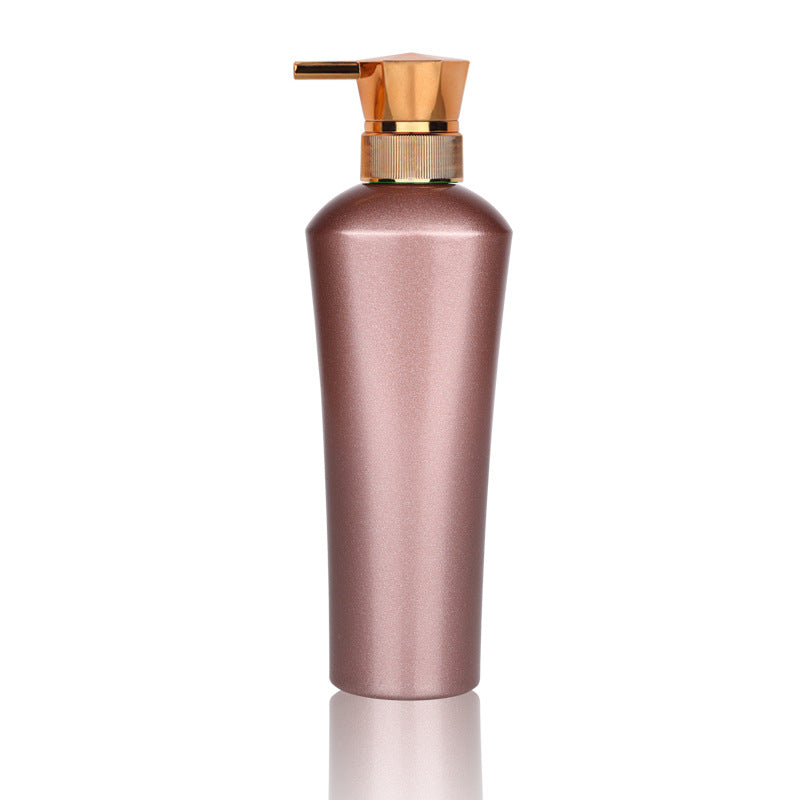 300/500ml press-pump dispenser bottle for hair & body care - blow-molded empty bottle for conditioner, shampoo, body lotion, and shower gel - plastic bottle