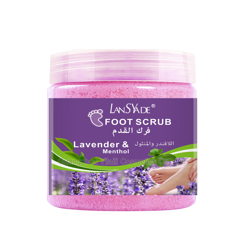 moisturizing body & foot scrub bath salts - deep cleansing, exfoliating, and dead skin removal with fragrant sea salt
