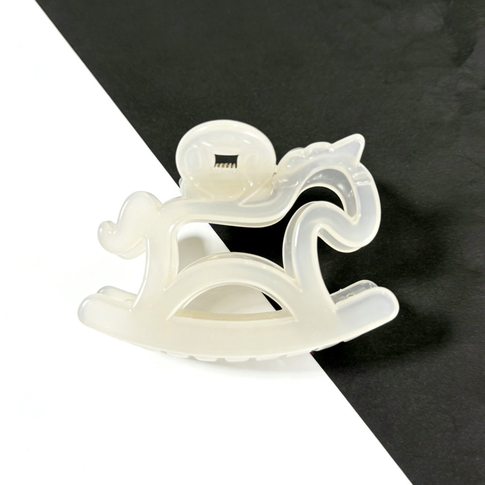 Korean style hollow pony clip for women, back of head updo claw clip, high-end shark clip, unique hair clip, new hair accessories