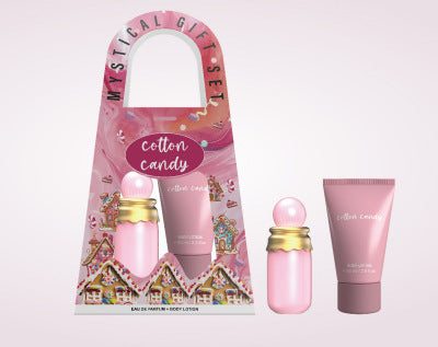 Perfume body lotion 2-piece set asad women's perfume gift set middle eastern arabian dubai perfume set wholesale