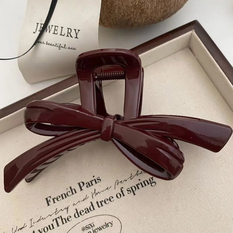 Dopamine drip oil stereobows streamer new arrival hair clip classy sense easiest for match shark hair clip back of head hair