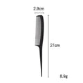 Hairdressing comb cross-border various combs barber shop special comb pointed tail dual-purpose oil head comb can be printed with logo and fixed color