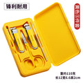 Nail clipper suit with nail polish, good quality nail clippers, manicure clippers, 5-piece nail clipper set, full set, one piece wholesale