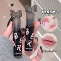 Gege bear crystal clear plumping lip glaze - waterproof, smudge-proof, mirror glass finish, moisturizing lipstick